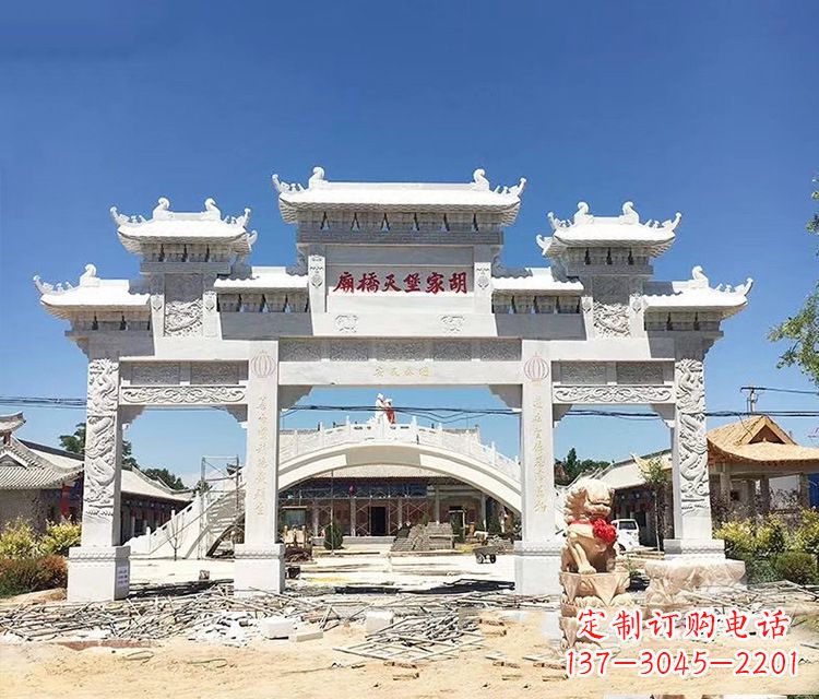 衢州石牌坊的雕刻