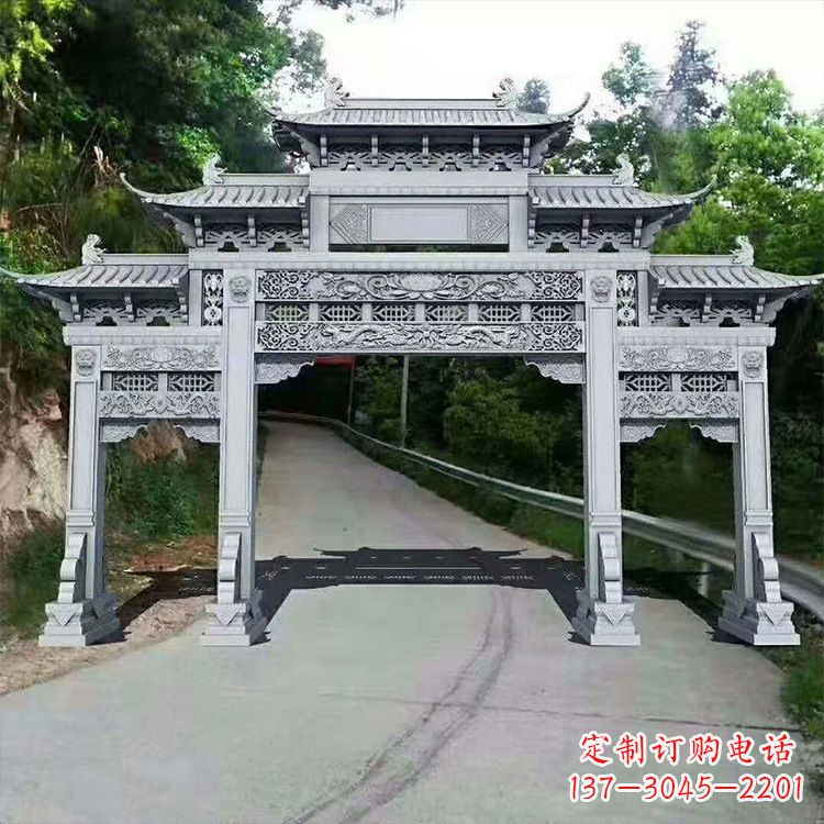 衢州石牌楼青石牌坊