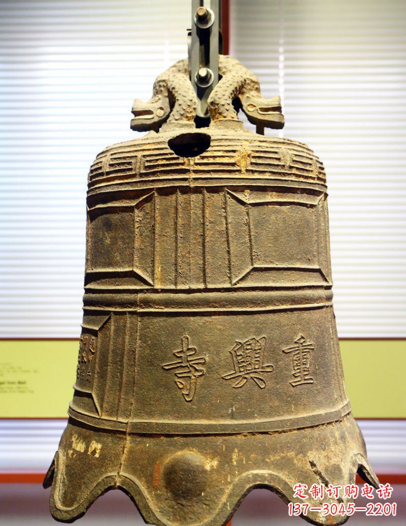 衢州寺庙铜钟铜雕