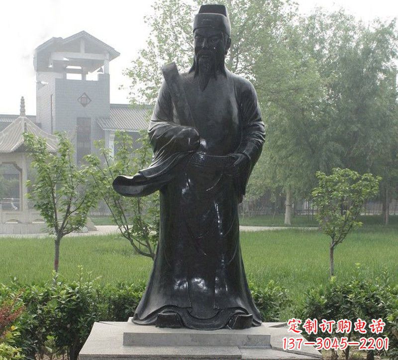 衢州铜雕八仙曹国舅