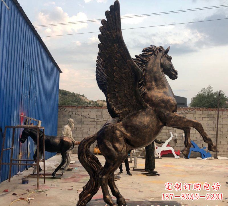 衢州铜雕飞马雕塑