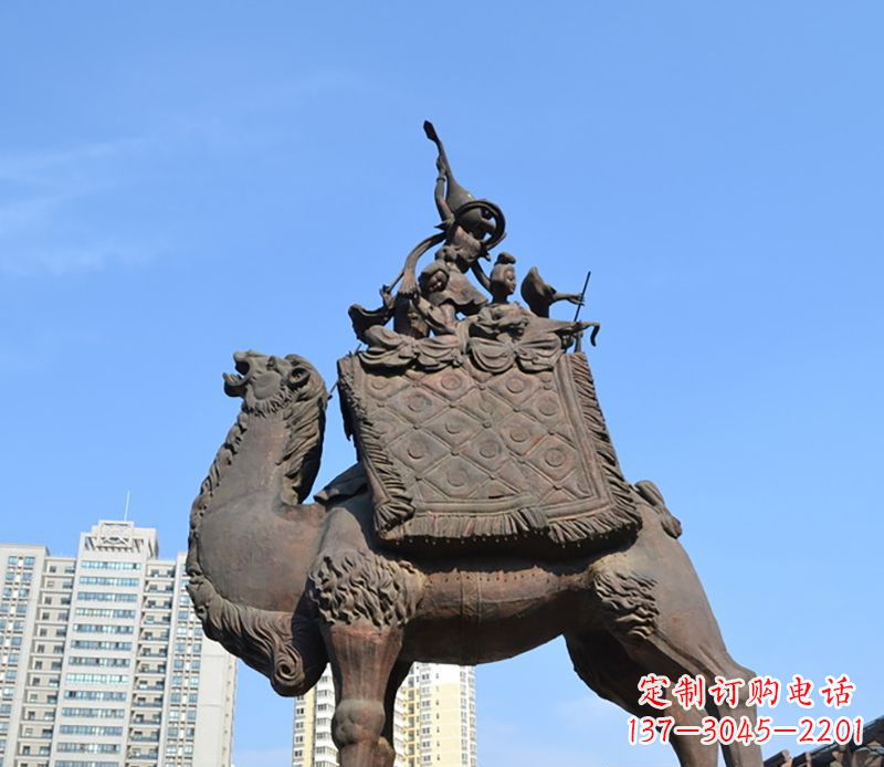 衢州铜雕骆驼