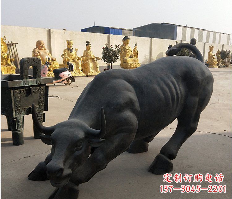 衢州铜雕牛广场动物景观摆件 (6)