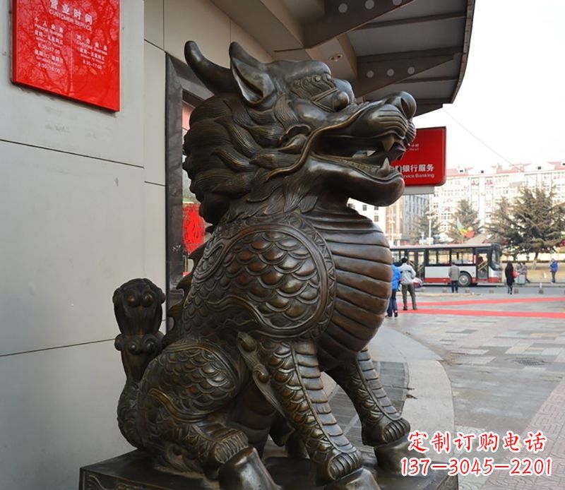 衢州铜雕麒麟
