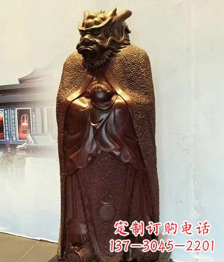 衢州铜雕兽首人身十二生肖