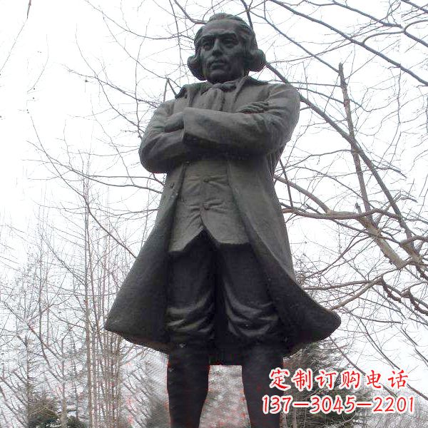 衢州瓦特公园铜雕塑像