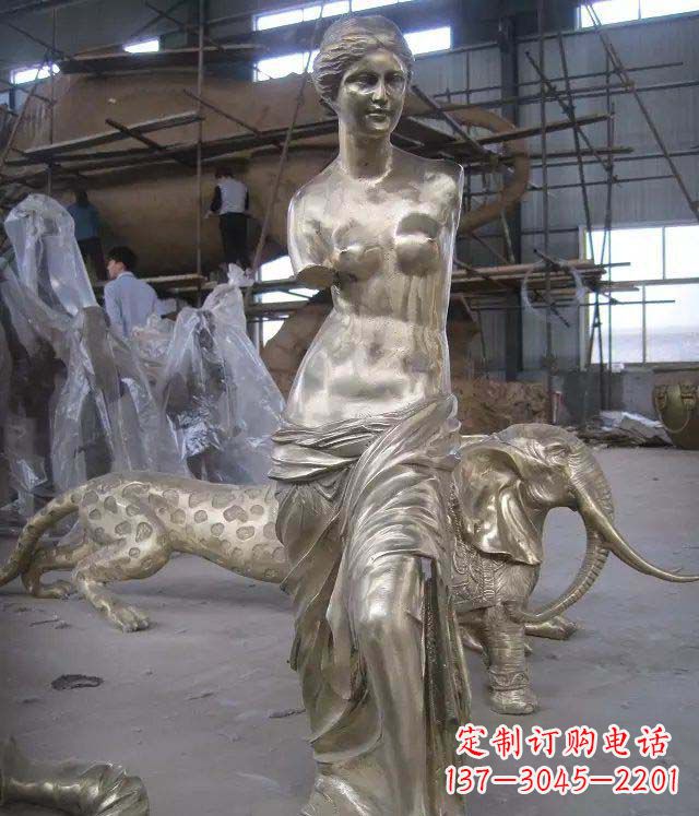 衢州维纳斯西方人物铜雕