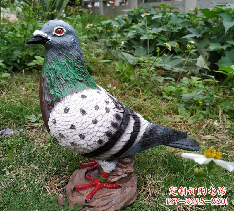 衢州系列雕塑和平鸽