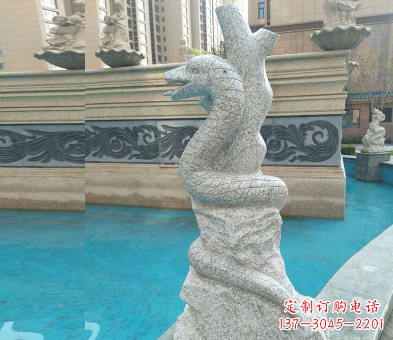 衢州小区十二生肖雕塑动物石雕