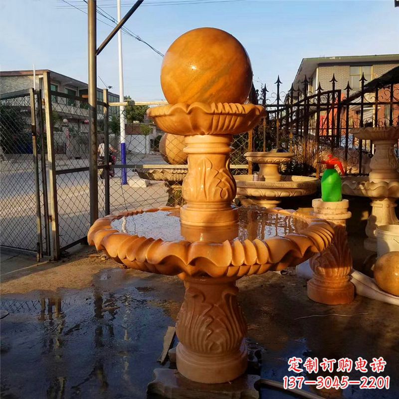 衢州小区石雕喷泉塔