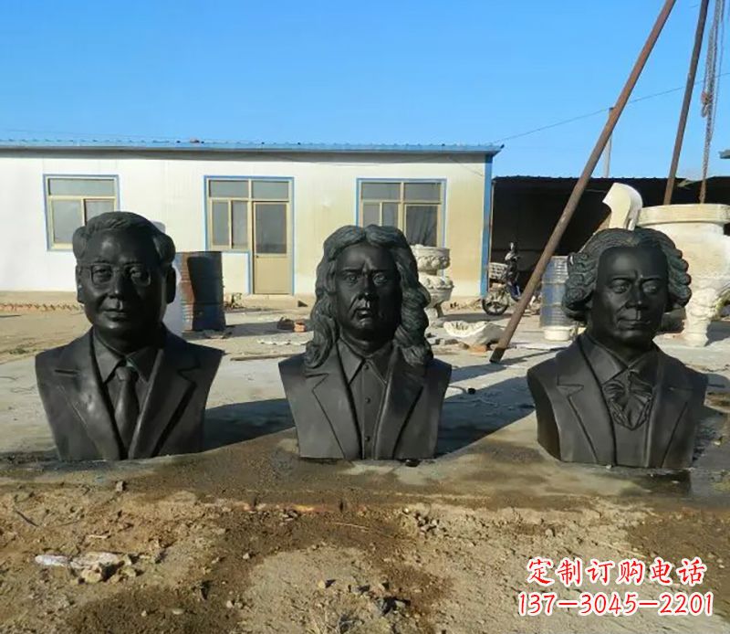 衢州校园名人铜雕