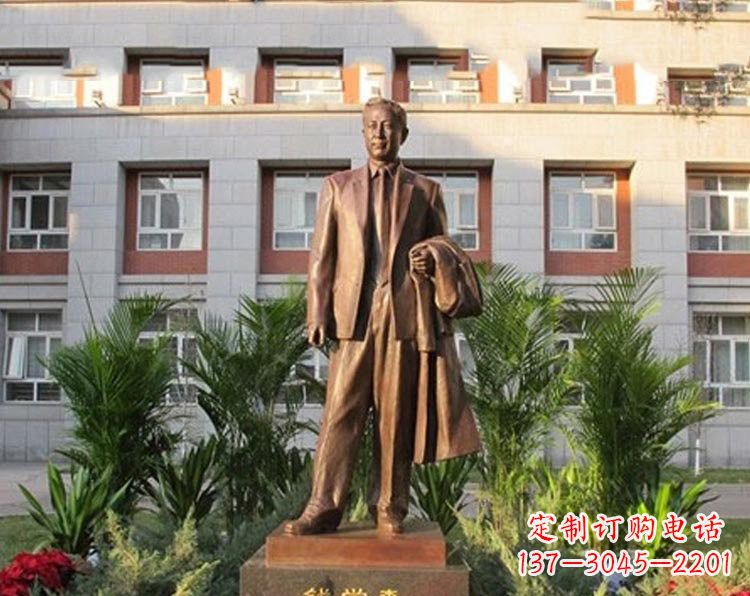 衢州校园钱学森铜雕