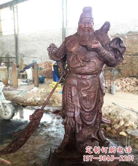 衢州义薄云天关公像