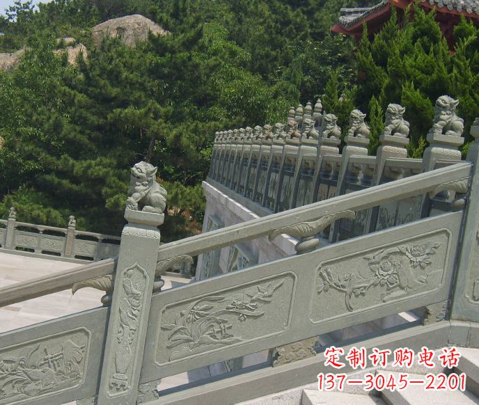 衢州园林仿古石栏板景观石雕 (4)