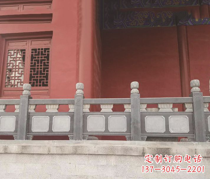 衢州园林仿古石栏板景观石雕 (8)
