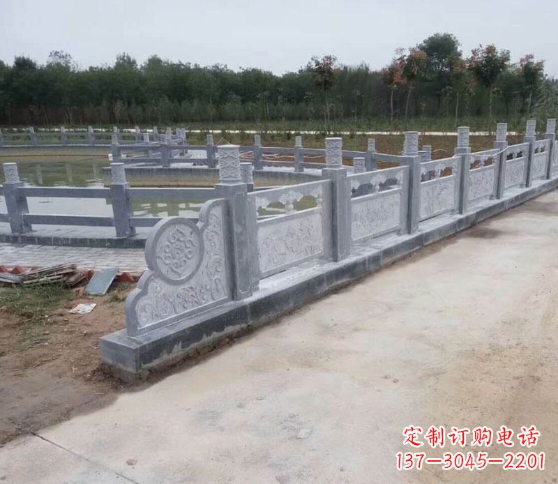 衢州园林仿古石栏板景观石雕 (11)