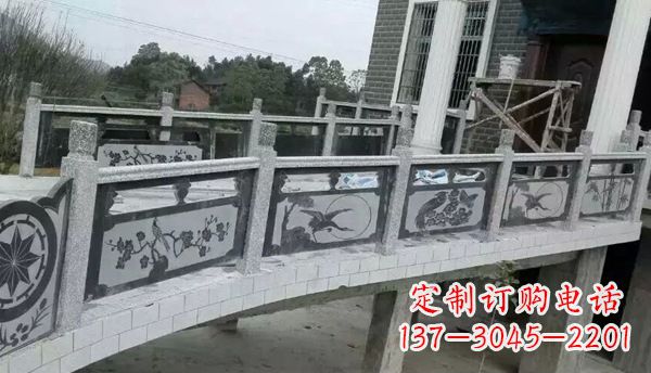 衢州园林仿古石栏板景观石雕 (10)