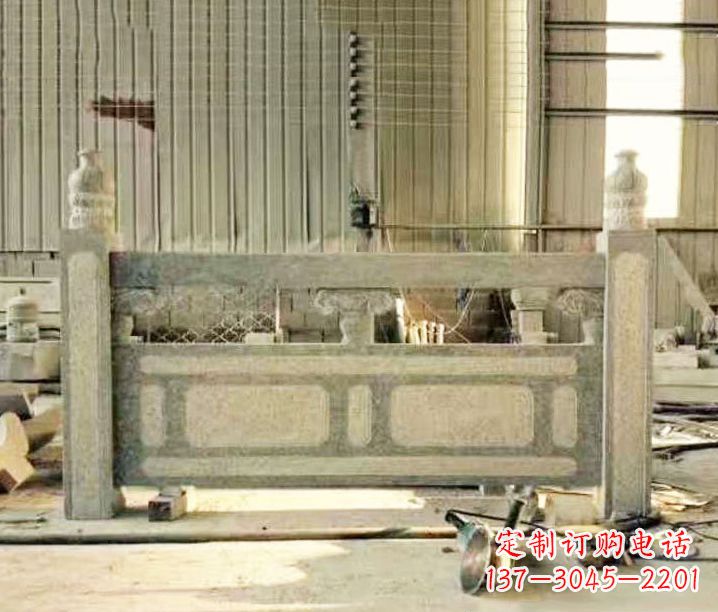 衢州园林仿古石栏板景观石雕_2 (2)