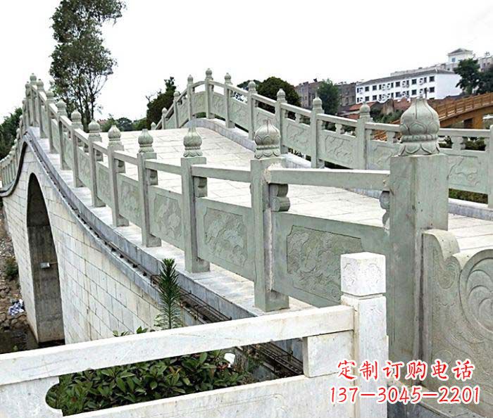 衢州园林景观大理石栏板石雕 (3)