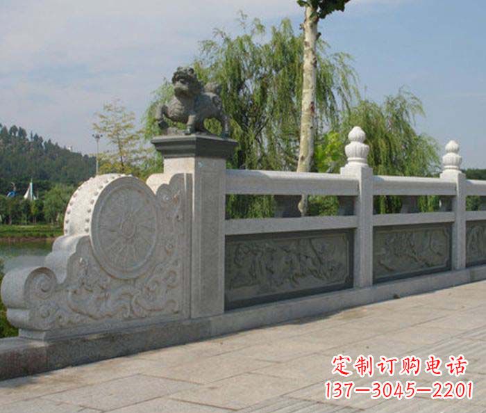衢州园林景观大理石栏板雕塑