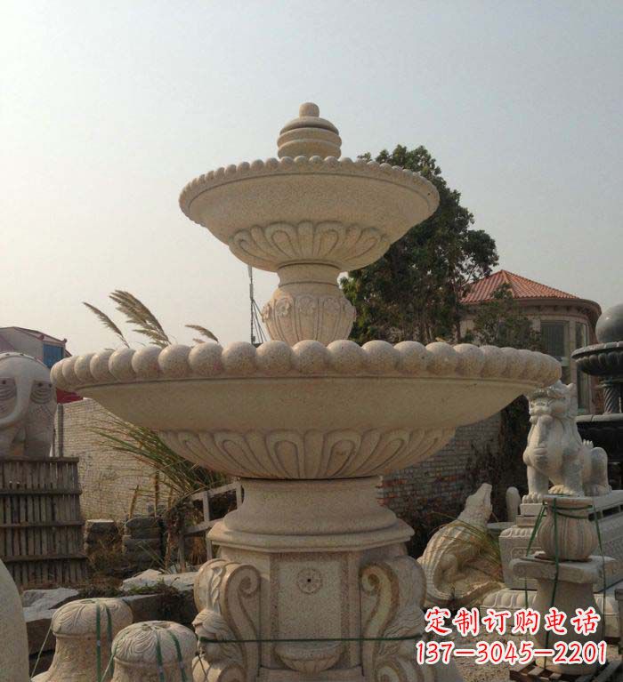 衢州园林景观大型喷泉石雕