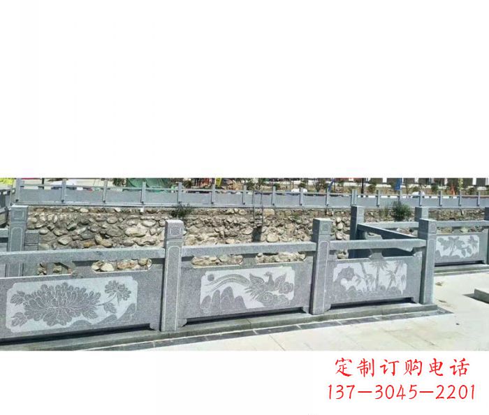 衢州园林景观仿古石雕栏板 (5)