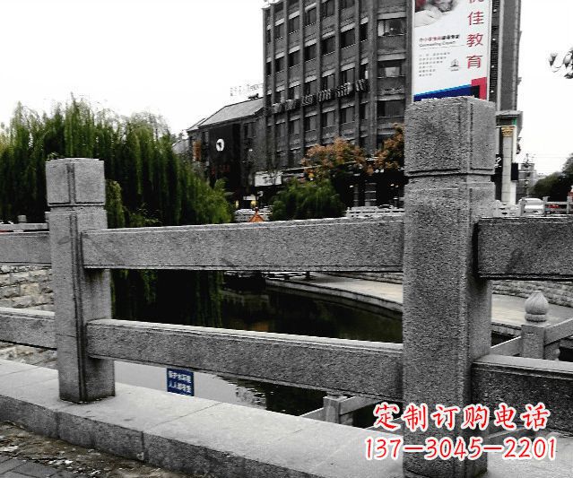 衢州园林景观仿古石雕栏板 (9)
