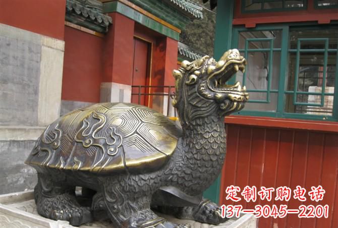 衢州铸铜龙龟雕塑
