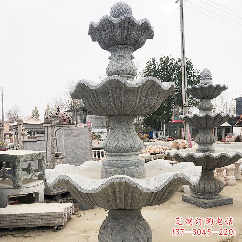 衢州自然石雕流水喷泉